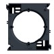 Коробка для наружного монтажа наборная Shneider-Electric Asfora антрацит EPH6100271