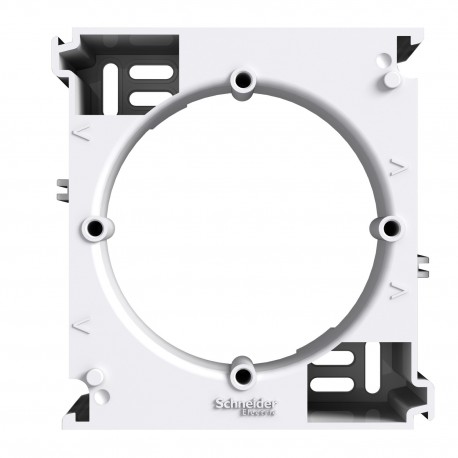 Коробка для наружного монтажа наборная Shneider-Electric Asfora белый EPH6100221