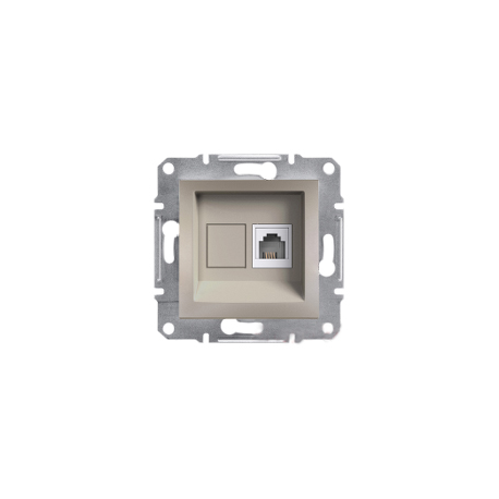 Розетка телефонная RJ11 Shneider-Electric Asfora бронза EPH4100169
