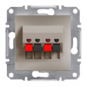 Розетка аудио Shneider-Electric Asfora бронза EPH5700169