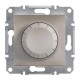 Светорегулятор поворотный 40-600W Shneider-Electric Asfora бронза EPH6400169