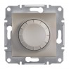 Светорегулятор поворотный 40-600W Shneider-Electric Asfora бронза EPH6400169