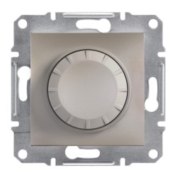 Светорегулятор поворотный с подсветкой 40-600W Shneider-Electric Asfora бронза EPH6500169