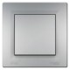 Выключатель 1-кл. IP44 Shneider-Electric Asfora алюминий EPH0100261