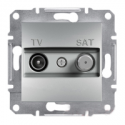 Розетка TV/SAT оконченая Shneider-Electric Asfora алюминий EPH3400161