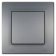 Выключатель 1-кл. IP44 Shneider-Electric Asfora сталь EPH0100262