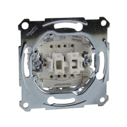 Механизм выключателя 2-кл. кнопочного Schneider-Electric D-life MTN3155-0000