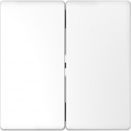 Накладка выключателя 2-кл. Schneider-Electric D-life (белый лотос) MTN3400-6035