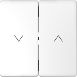 Накладка выключателя жалюзи Schneider-Electric D-life (белый лотос) MTN3855-6035