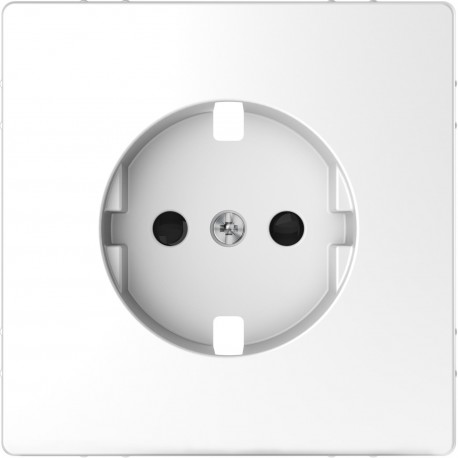 Накладка розетки Schneider-Electric D-life (белый лотос) MTN2330-6035