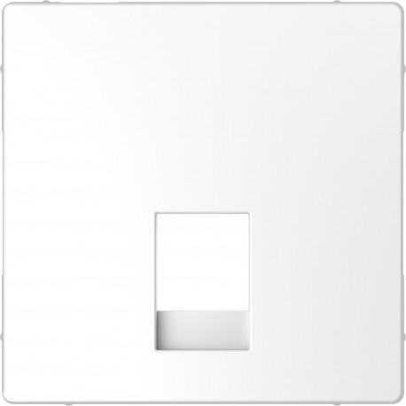 Накладка розетки телефонной RJ-11/RJ-12 Schneider-Electric D-life (белый лотос) MTN4215-6035