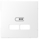 Накладка USB Schneider-Electric D-life (белый лотос) MTN4367-6035