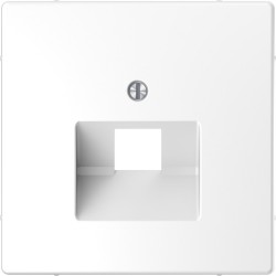 Накладка розетки компьютерной 1х RJ-45 Schneider-Electric D-life (белый лотос) MTN4521-6035