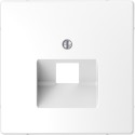Накладка розетки компьютерной 1х RJ-45 Schneider-Electric D-life (белый лотос) MTN4521-6035