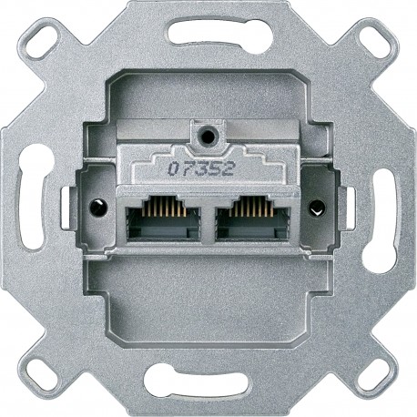 Механизм розетки компьютерной 2 х RJ-45 cat.6 Schneider-Electric D-life MTN465706