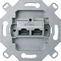 Механизм розетки компьютерной 2 х RJ-45 cat.6 Schneider-Electric D-life MTN465706