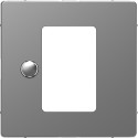 Накладка термостата Schneider-Electric D-life (нерж. сталь) MTN5775-6036