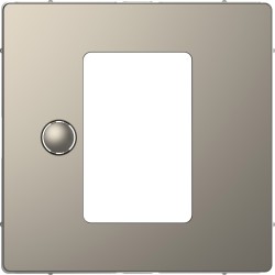 Накладка термостата Schneider-Electric D-life (никель) MTN5775-6050