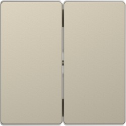Накладка выключателя 2-кл. Schneider-Electric D-life (сахара) MTN3400-6033