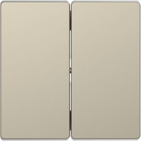 Накладка выключателя 2-кл. Schneider-Electric D-life (сахара) MTN3400-6033
