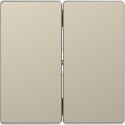 Накладка выключателя 2-кл. Schneider-Electric D-life (сахара) MTN3400-6033