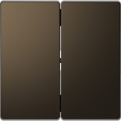 Накладка выключателя 2-кл. Schneider-Electric D-life (мокко) MTN3400-6052