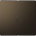Накладка выключателя 2-кл. Schneider-Electric D-life (мокко) MTN3400-6052