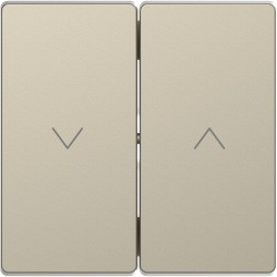 Накладка выключателя жалюзи Schneider-Electric D-life (сахара) MTN3855-6033