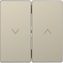 Накладка выключателя жалюзи Schneider-Electric D-life (сахара) MTN3855-6033