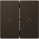Накладка выключателя жалюзи Schneider-Electric D-life (мокко) MTN3855-6052