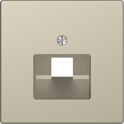 Накладка розетки компьютерной 1х RJ-45 Schneider-Electric D-life (сахара) MTN4521-6033