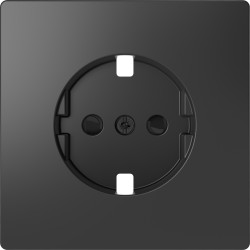 Накладка розетки Schneider-Electric D-life (антрацит) MTN2330-6034