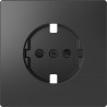 Накладка розетки Schneider-Electric D-life (антрацит) MTN2330-6034