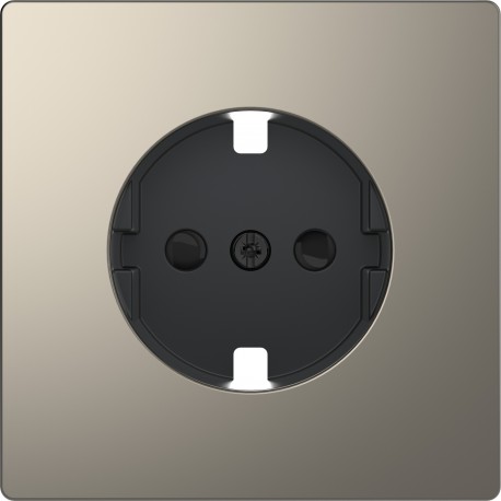 Накладка розетки Schneider-Electric D-life (никель) MTN2330-6050