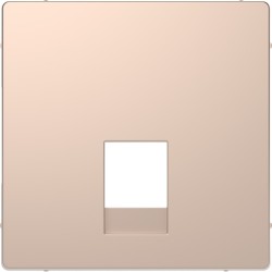 Накладка розетки телефонной RJ-11/RJ-12 Schneider-Electric D-life (шампань) MTN4215-6051