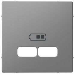 Накладка USB Schneider-Electric D-life (нерж. сталь) MTN4367-6036