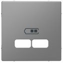 Накладка USB Schneider-Electric D-life (нерж. сталь) MTN4367-6036
