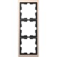 Рамка Schneider-Electric D-life (3-ая., шампань) MTN4030-6551