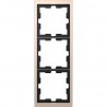 Рамка Schneider-Electric D-life (3-ая., шампань) MTN4030-6551