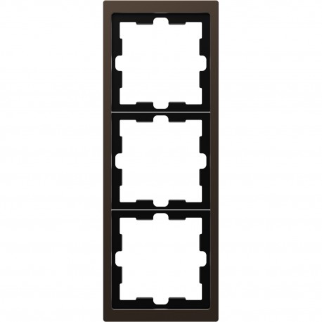 Рамка Schneider-Electric D-life (3-ая., мокко) MTN4030-6552