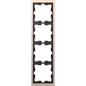Рамка Schneider-Electric D-life (4-ая., шампань) MTN4040-6551