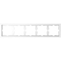 Рамка Schneider-Electric D-life (5-ая., белый лотос) MTN4050-6535