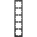 Рамка Schneider-Electric D-life (5-ая., антрацит) MTN4050-6534