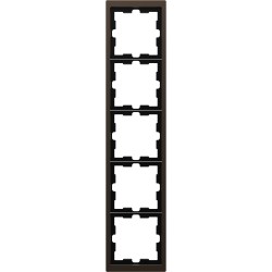 Рамка Schneider-Electric D-life (5-ая., мокко) MTN4050-6552