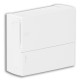 Щиток распределительный наружный Schneider-Electric Mini Pragma (12 мод. дверь белая) MIP12112