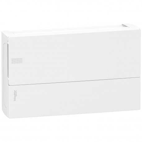 Щиток распределительный наружный Schneider-Electric Mini Pragma (18 мод. дверь белая) MIP12118