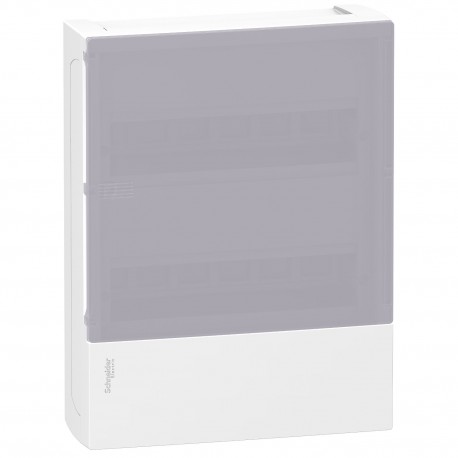 Щиток распределительный наружный Schneider-Electric Mini Pragma (24 мод. дверь дымчатая) MIP12212T