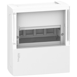 Щиток распределительный наружный Schneider-Electric Mini Pragma (6 мод. дверь прозрачная) MIP12106S