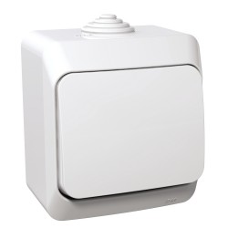 Выключатель 1-кл. IP44 Schneider-Electric Cedar Plus (16А, белый) WDE000510