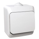 Выключатель 1-кл. IP44 Schneider-Electric Cedar Plus (16А, белый) WDE000510